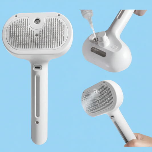 Pet Hair Spray Brush