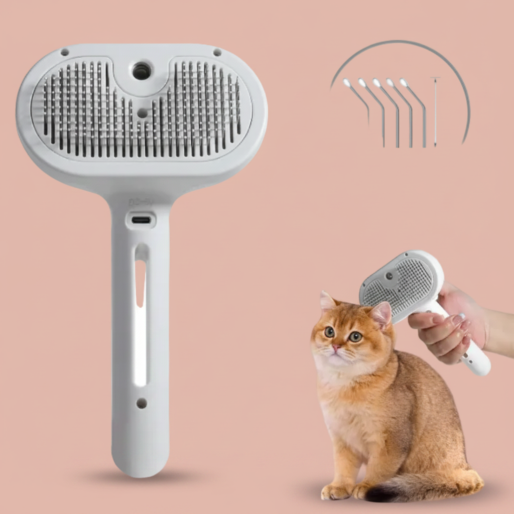 Pet Hair Spray Brush